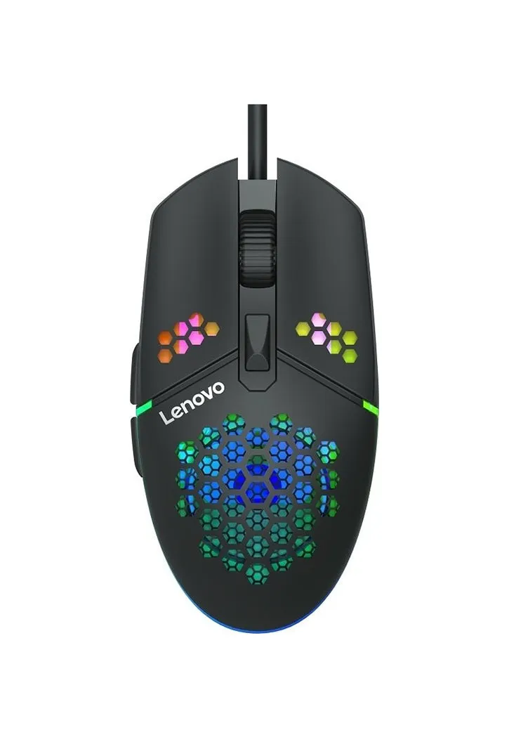 ماوس العاب مع اضاءة LENOVO WIRED GAMING MOUSE M105