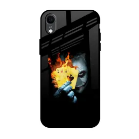 AAA Joker Glass Case for iPhone XR