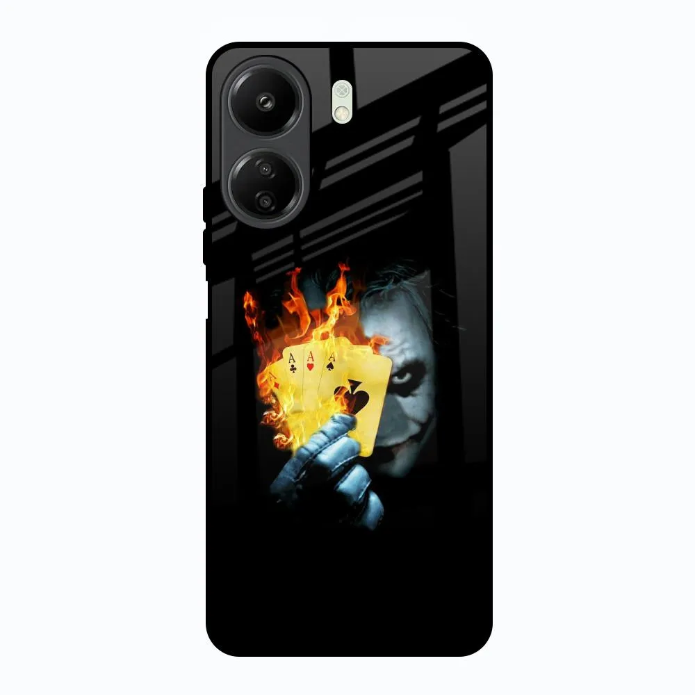 AAA Joker Glass Case for Redmi 13C