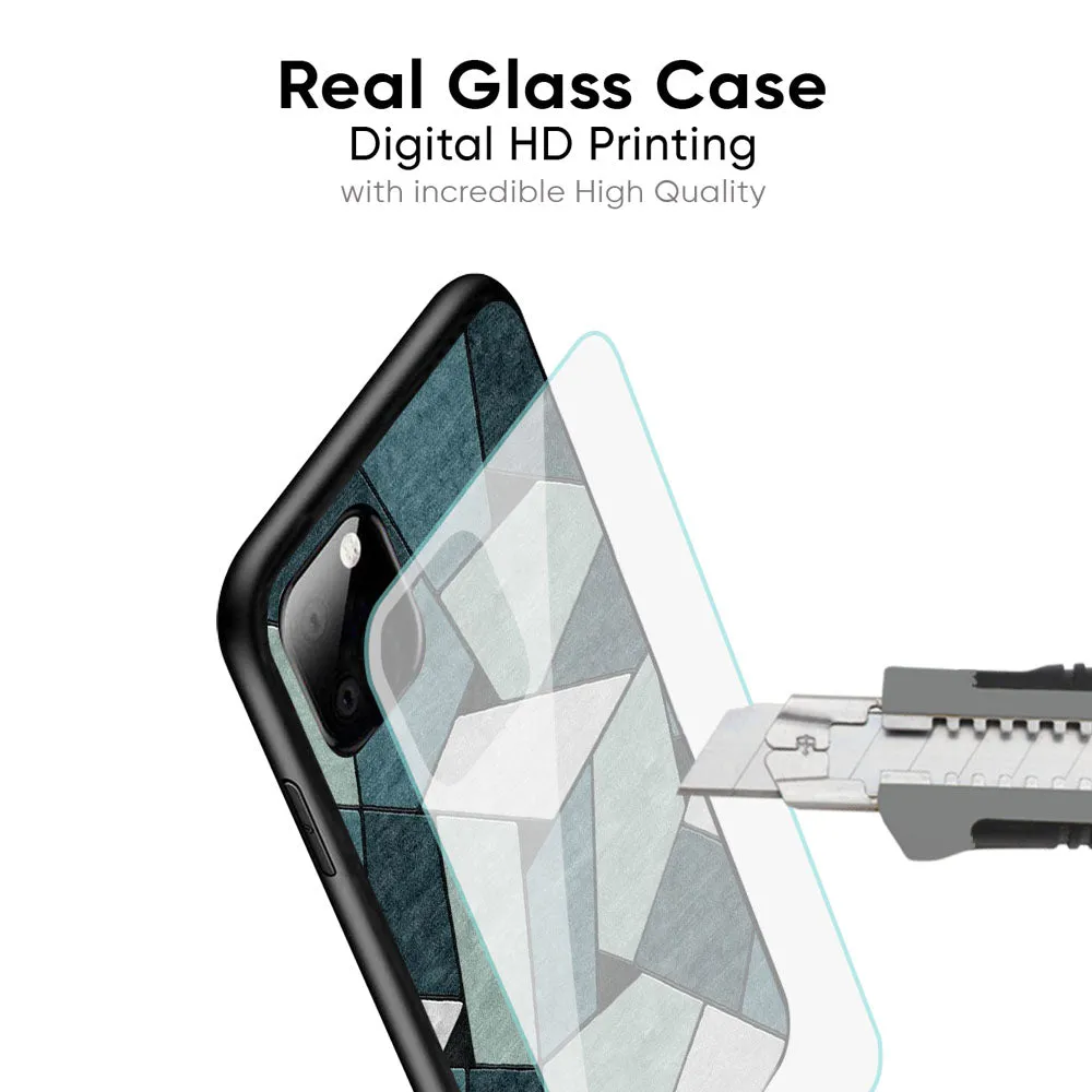 Abstact Tiles Glass Case for Realme GT 6 5G