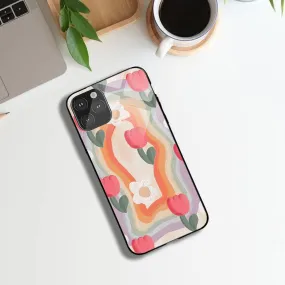 Aesthetic Flower Painting Printed Protective Case