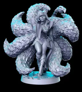 Ahri Legends RPG 3D Printed Miniature