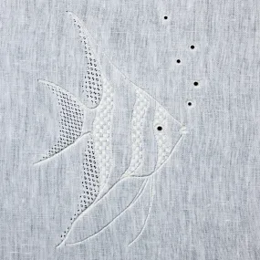 'Angelfish' Whitework Embroidery Pattern