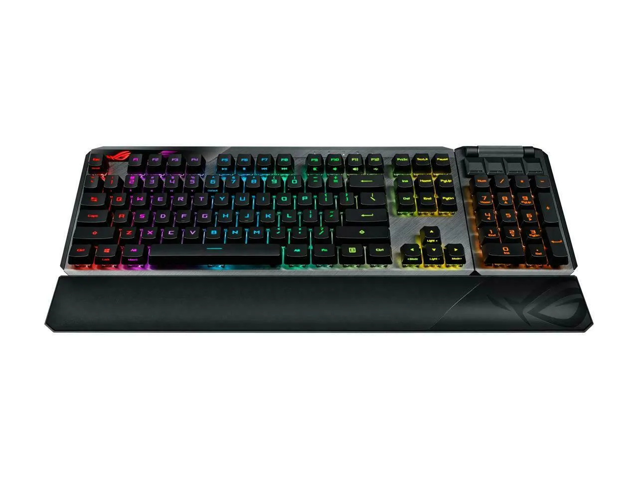 ASUS ROG Claymore II Wireless Modular Gaming Mechanical Keyboard, RF 2.4GHz, USB, Black - MA02ROGCLAYMOREII-BL-US