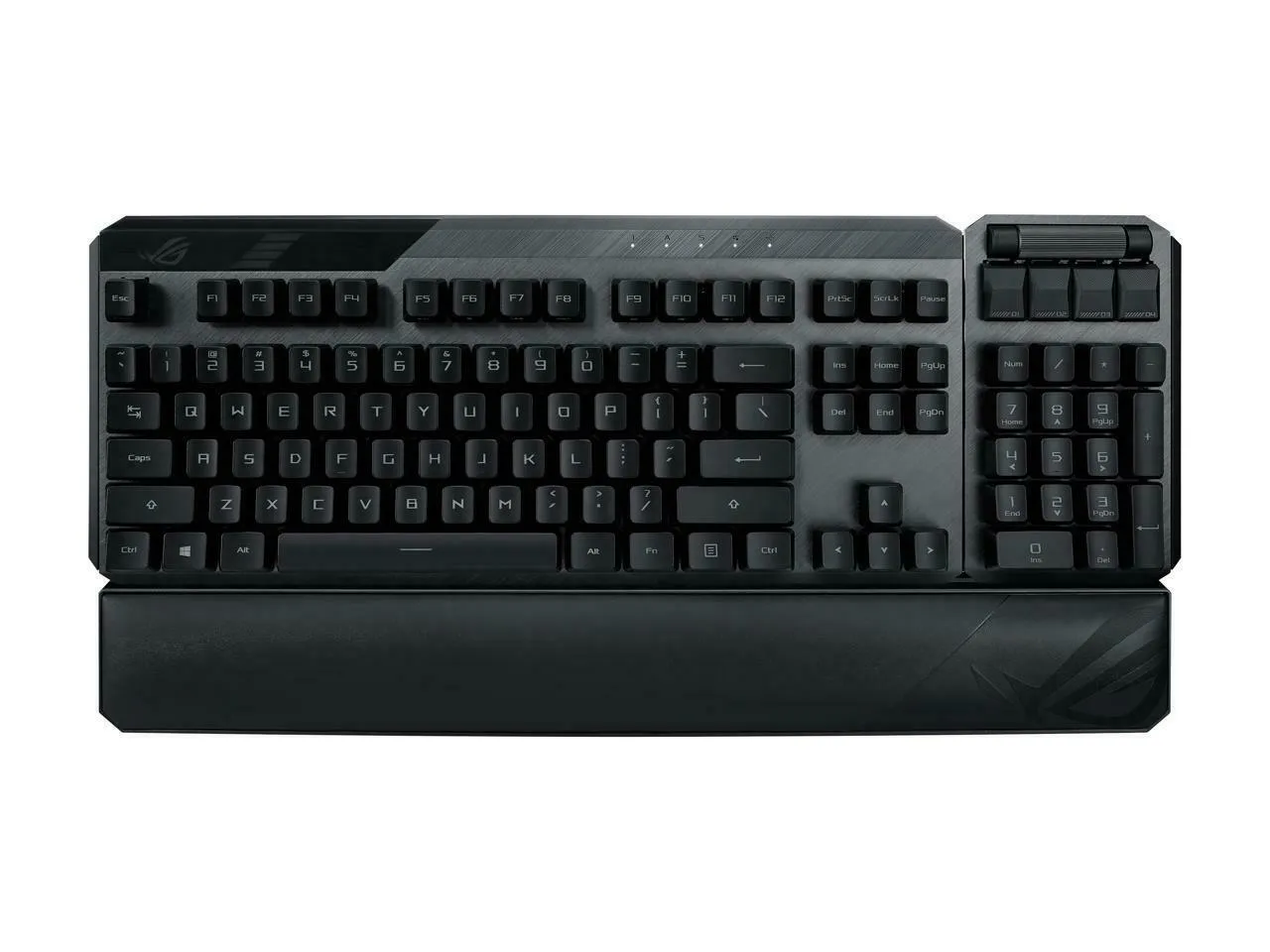 ASUS ROG Claymore II Wireless Modular Gaming Mechanical Keyboard, RF 2.4GHz, USB, Black - MA02ROGCLAYMOREII-BL-US