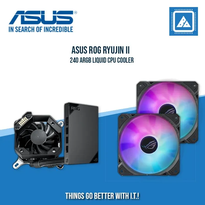 ASUS ROG RYUJIN II 240 ARGB LIQUID CPU COOLER