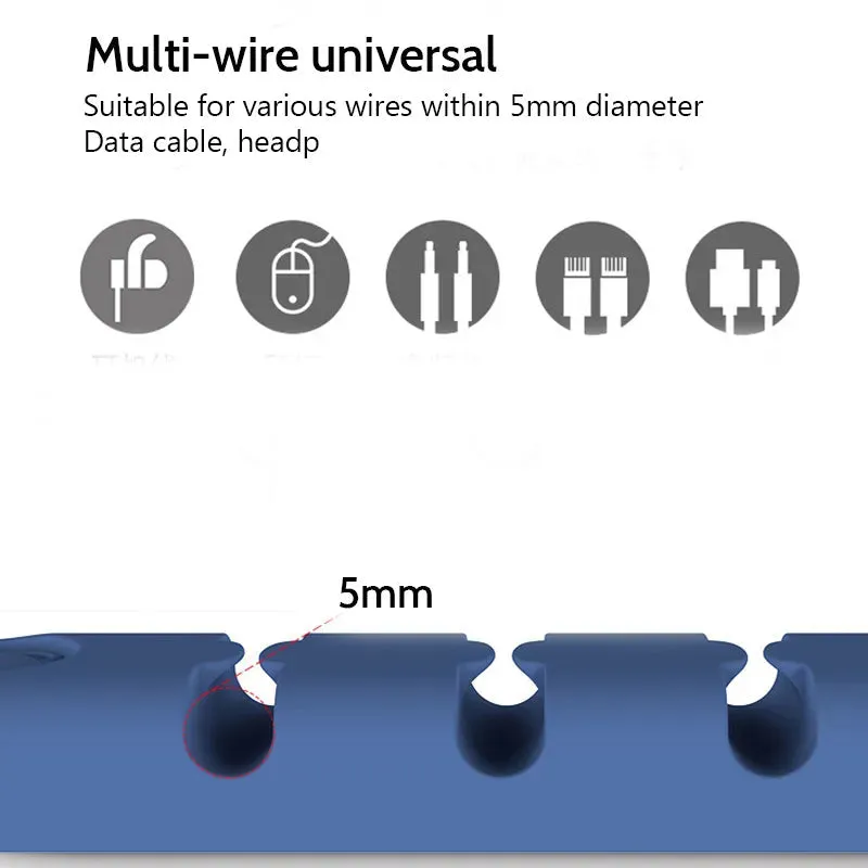 Bear Silicone Wire Organizer Storage