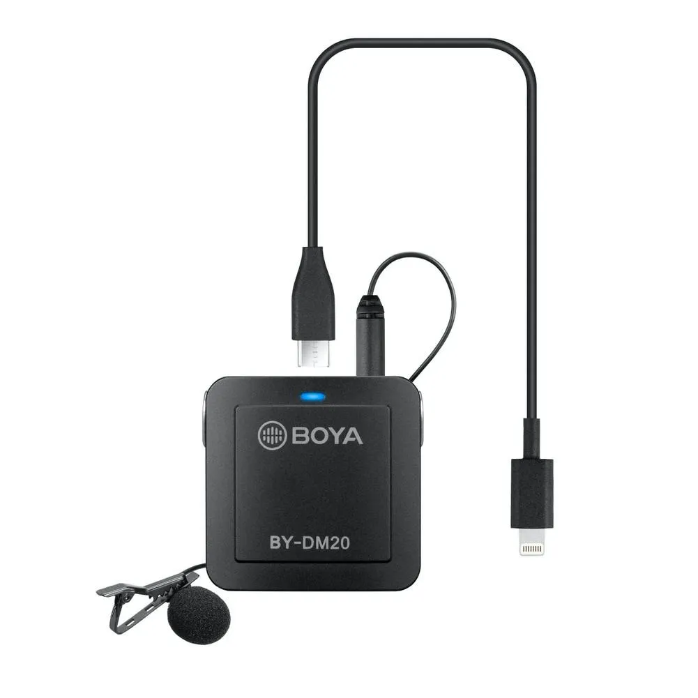 BOYA BY-DM20 Mixer & Microphone for Smartphones