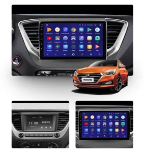 Car Dealz 10.2" Android 10.0 Hyundai Solaris 2 2017-2018 Head Unit In Dash Plus OEM Fascia