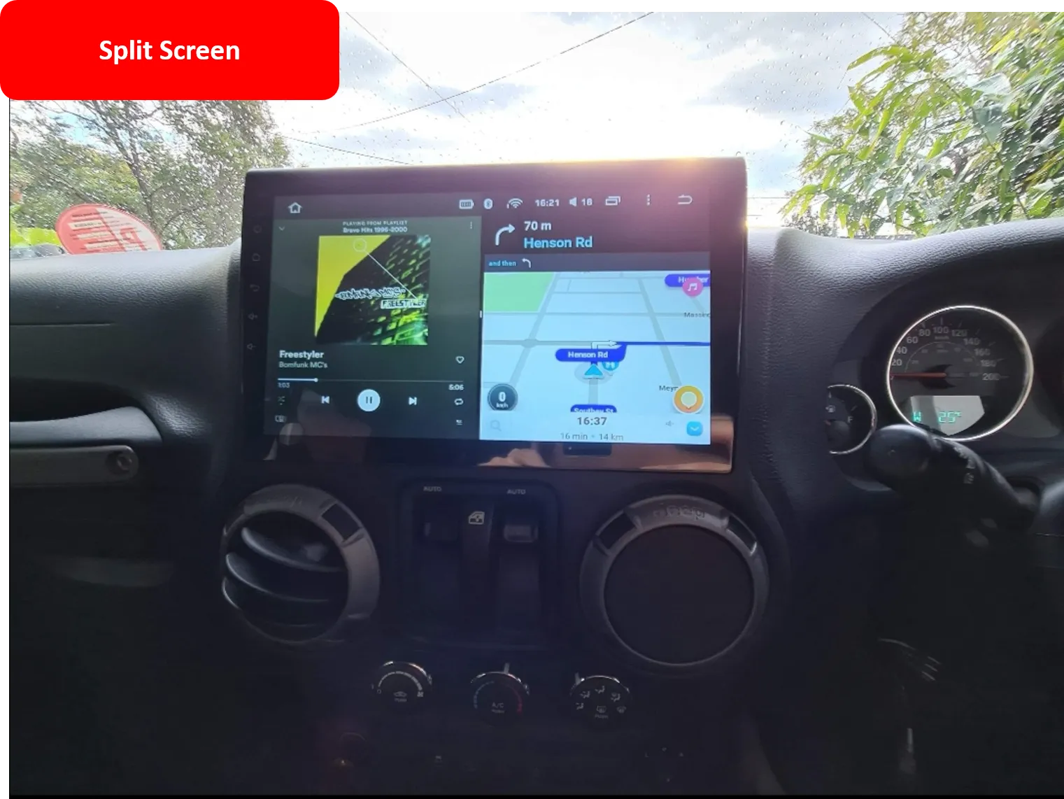 Car Dealz 10.2" Android 10.0 Hyundai Solaris 2 2017-2018 Head Unit In Dash Plus OEM Fascia