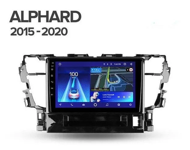 Car Dealz 10.2" Android 10.0 Toyota Alphard H30 2015 - 2020 In Dash Plus OEM Fascia