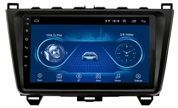 Car Dealz 9" Android 10.0 For Mazda 6 2008-2015 w CAM In Dash Plus OEM Fascia