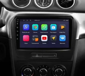 Car Dealz 9" Android 10.0 Suzuki Vitara 4 2014-2018 w CAM In Dash Plus OEM Fascia