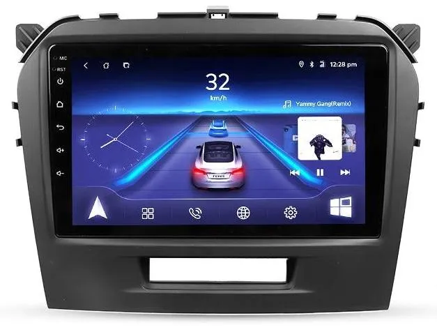 Car Dealz 9" Android 10.0 Suzuki Vitara 4 2014-2018 w CAM In Dash Plus OEM Fascia