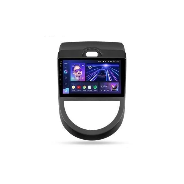 Car Dealz Elite 4G Data Model 10.2" Android 12.0 For Kia Soul 1 AM 2008 - 2011 In Dash Plus OEM Fascia