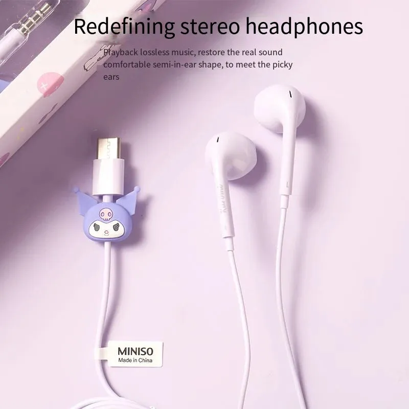 Cartoon Earbuds Headphones KI331