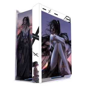 Case ASUS ROG Strix Helios GX601 Custom Madame Butterfly Theme, Mid Tower, white/pattern