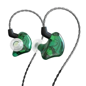 Clearance Sale-Popbeep Bsinger BC100 In-Ear Monitor Headphones (Green)