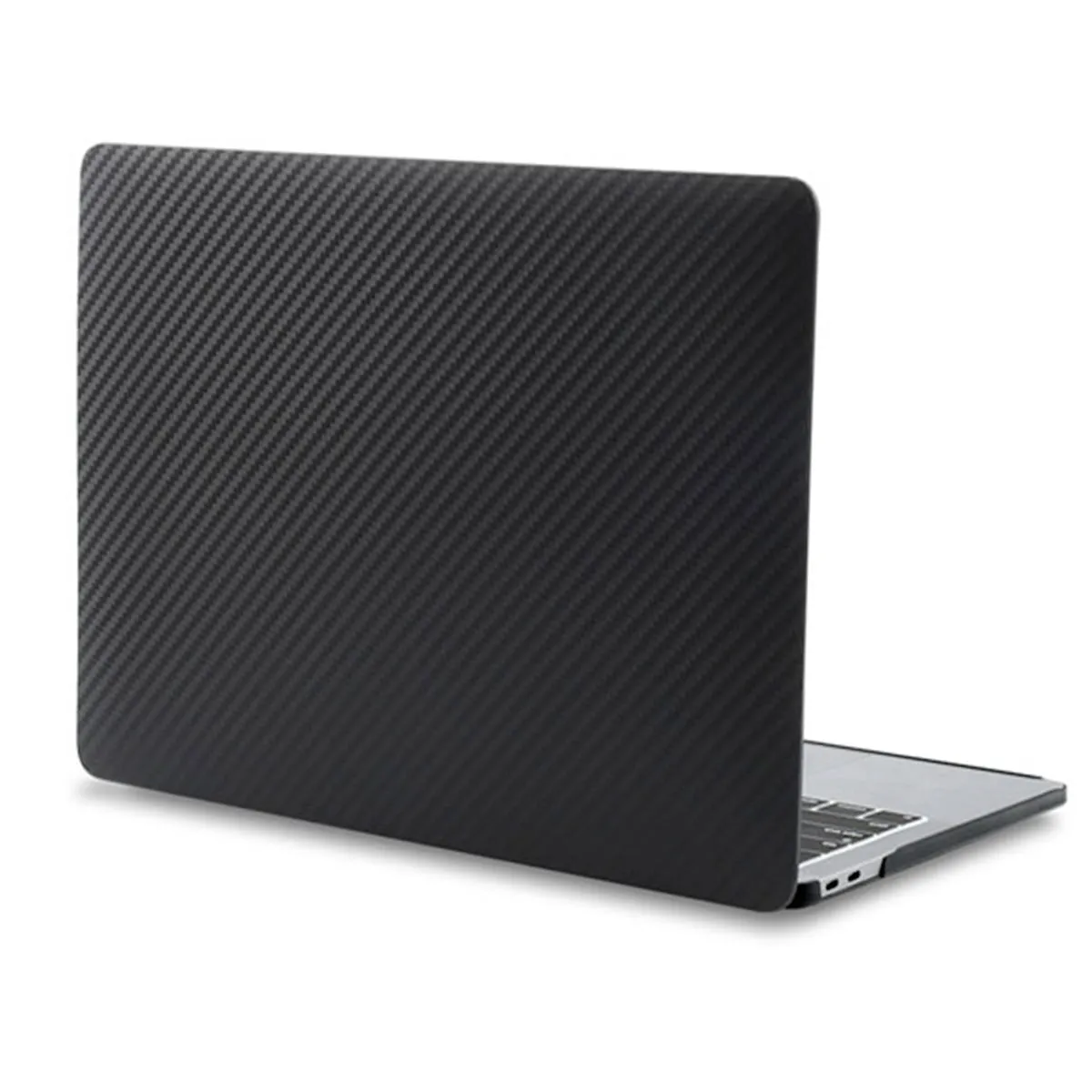 COTECi Carbon Fiber Texture PP Protective Soft Shell for Macbook Air 13.6 (2022)