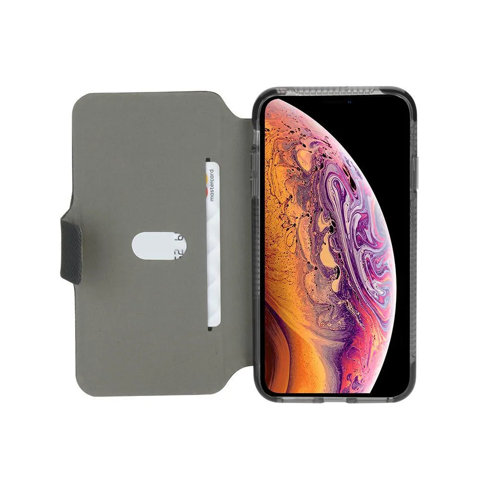 Cygnett iPhone XR Protective Wallet Case in Black