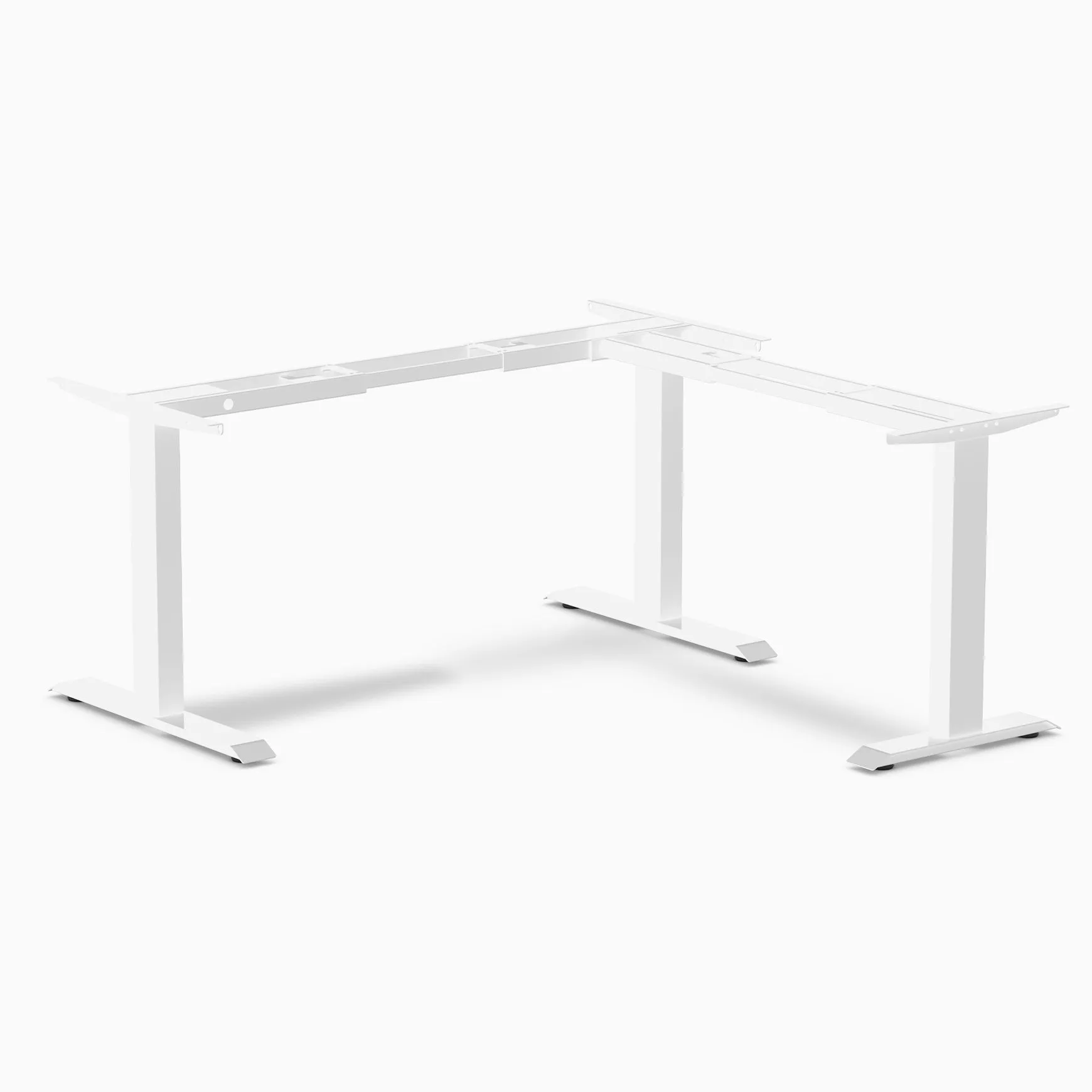 Desky Zero Fixed L-Shape Desk Frame