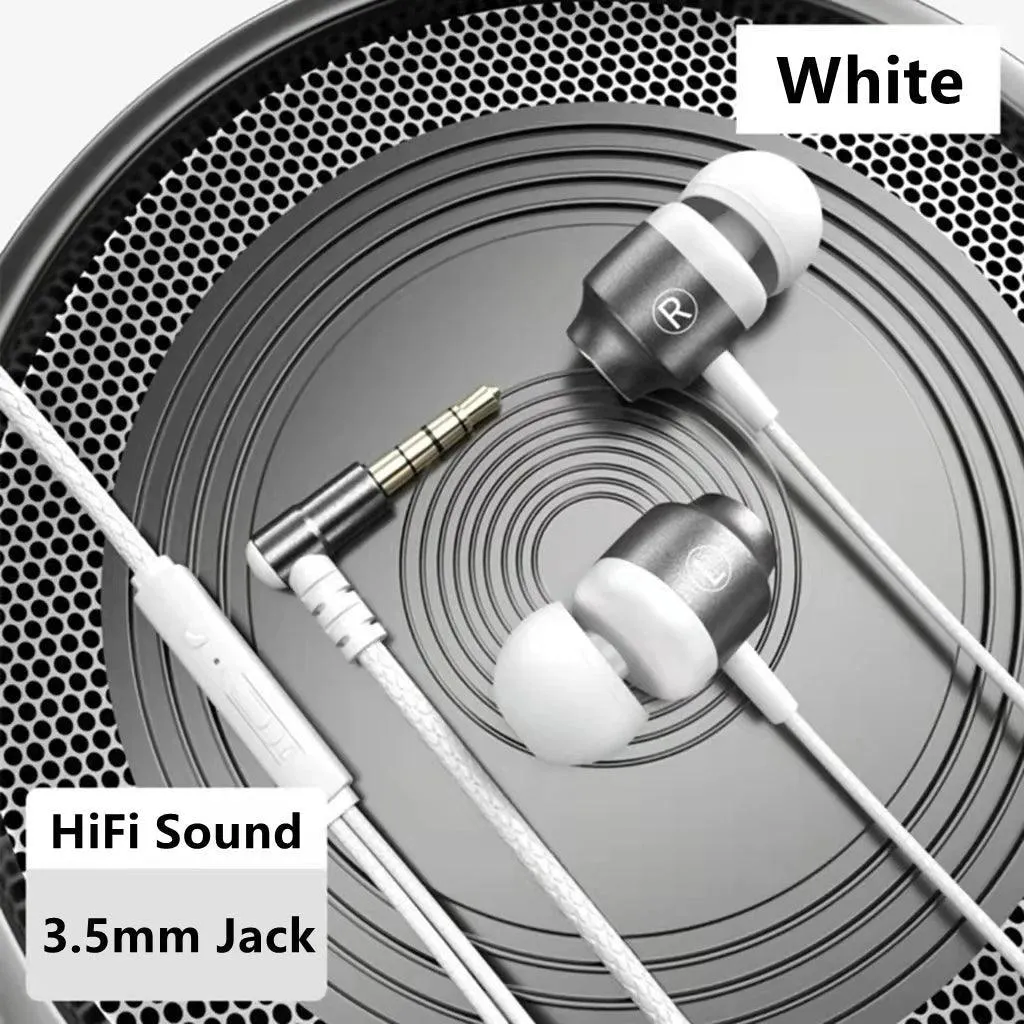 Enhanced Gaming Wired Earphones: Premium Green Metal Gaming Earbuds for Immersive Play