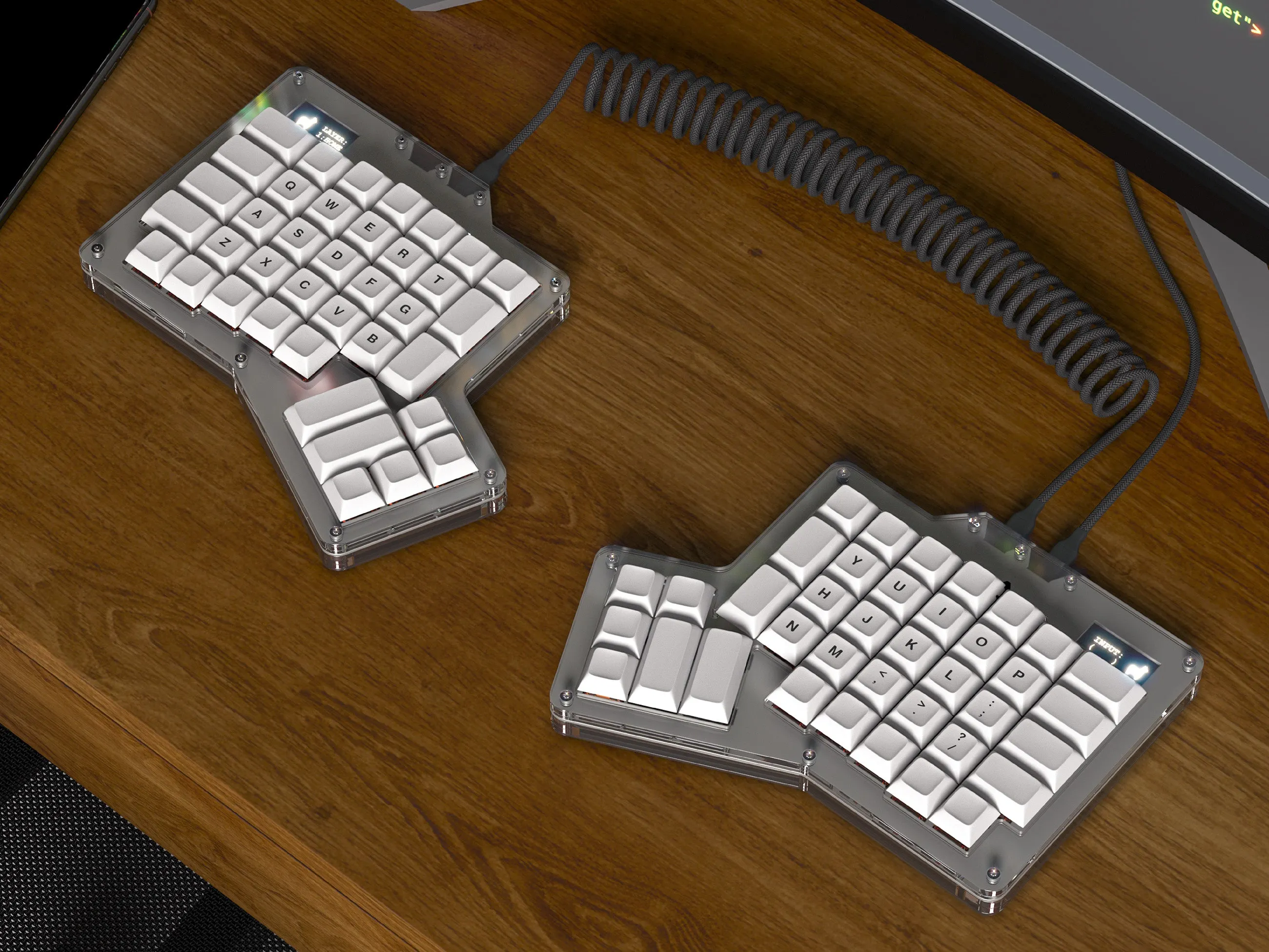 ErgoDox 76 "Hot Dox" V2 Mechanical Keyboard