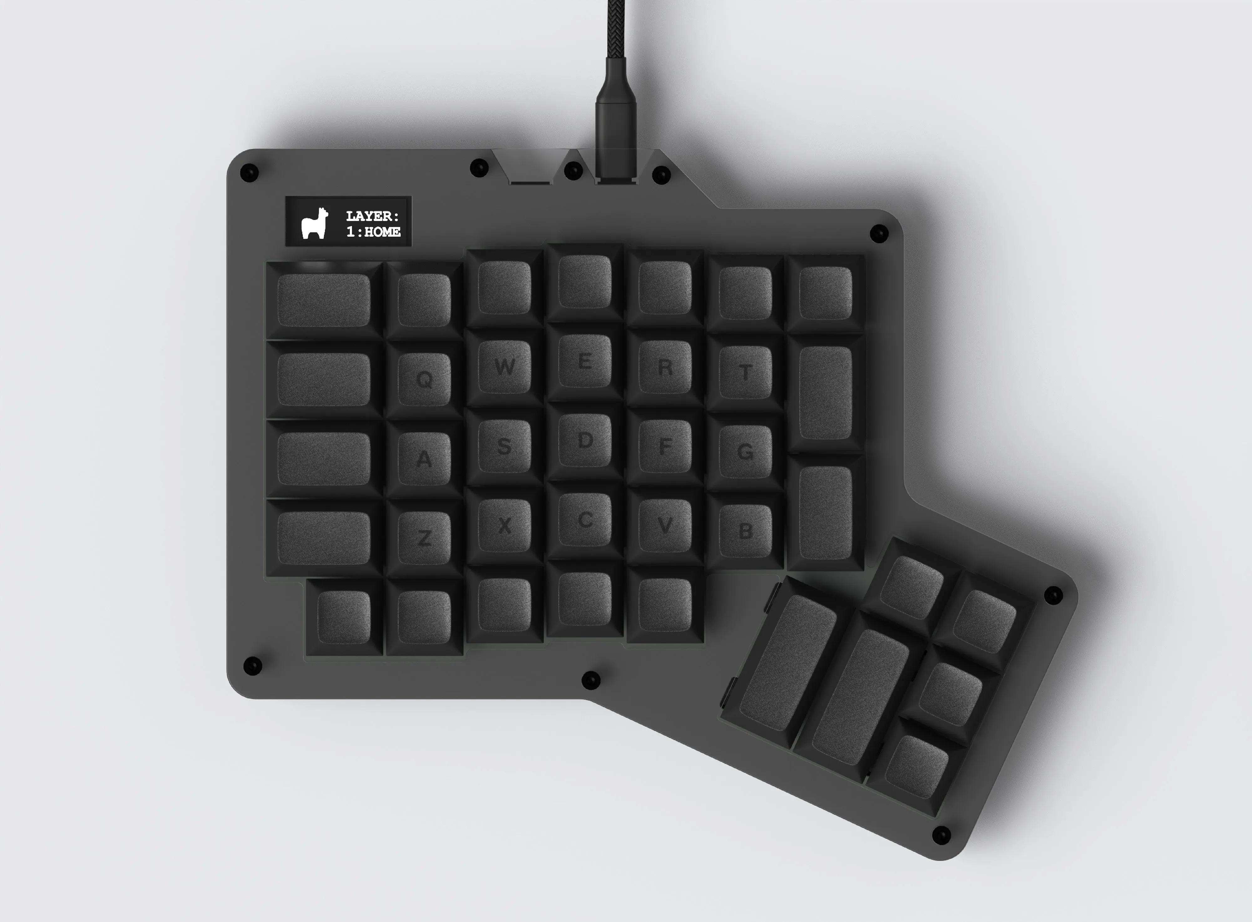 ErgoDox 76 "Hot Dox" V2 Mechanical Keyboard