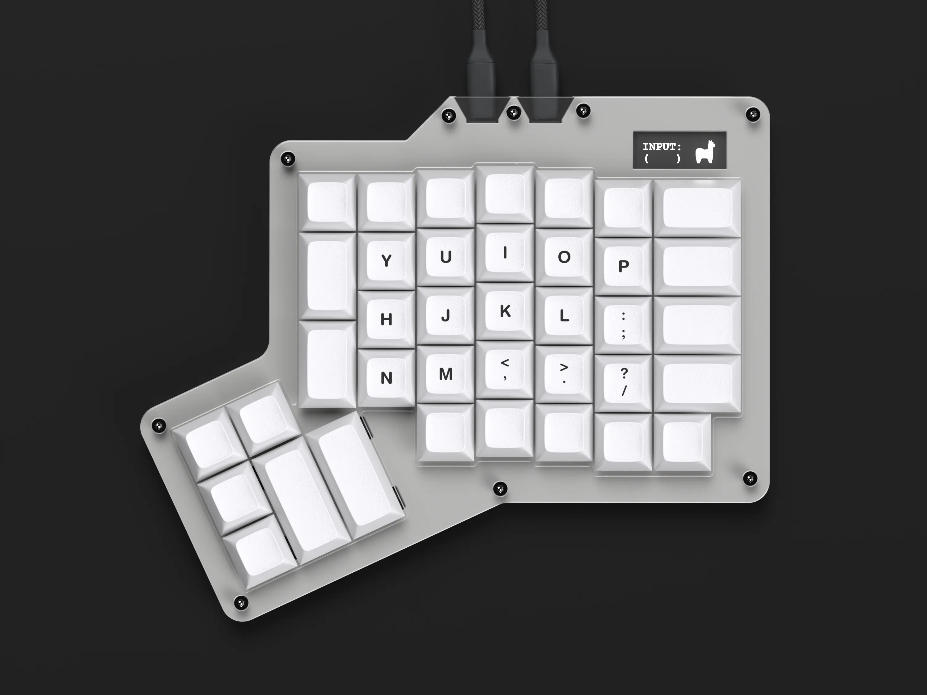 ErgoDox 76 "Hot Dox" V2 Mechanical Keyboard