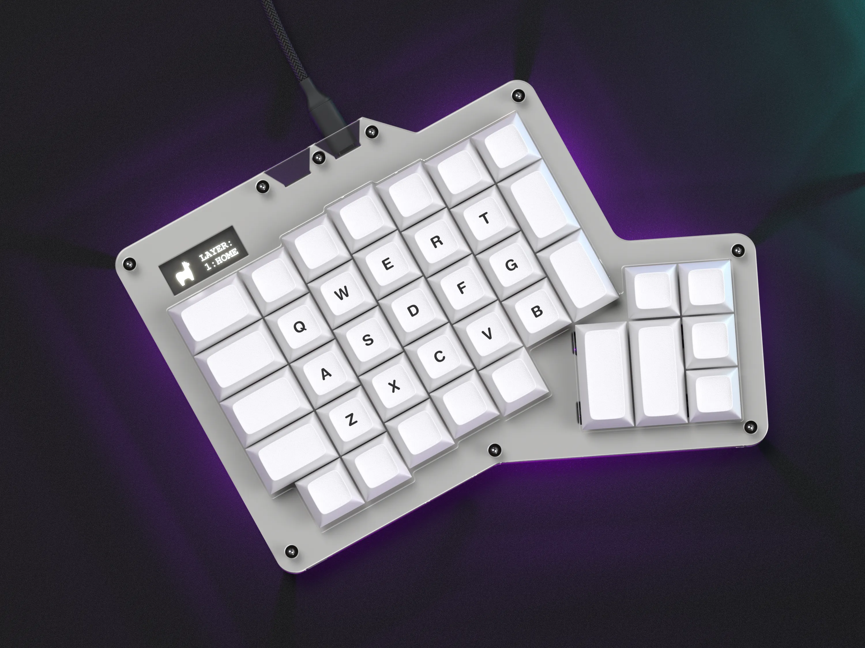 ErgoDox 76 "Hot Dox" V2 Mechanical Keyboard