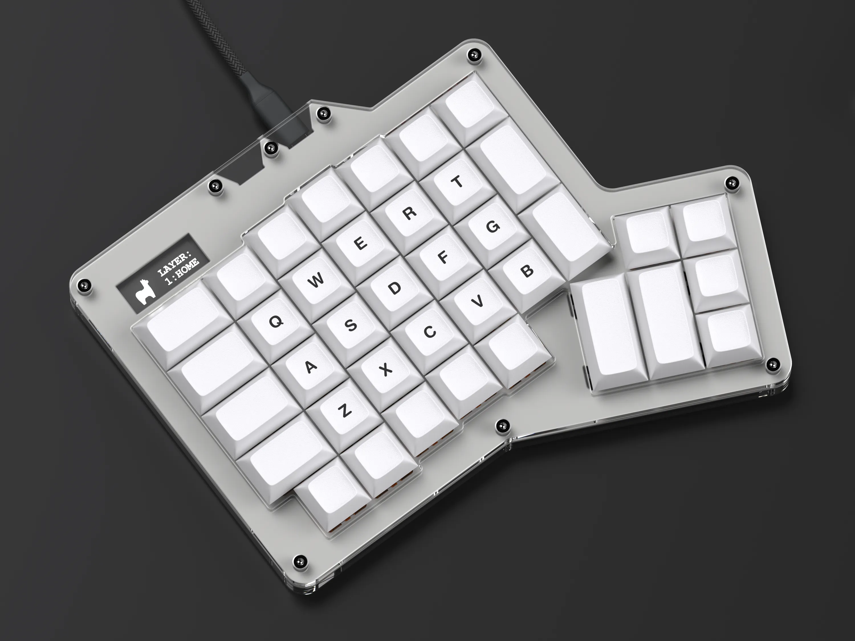 ErgoDox 76 "Hot Dox" V2 Mechanical Keyboard