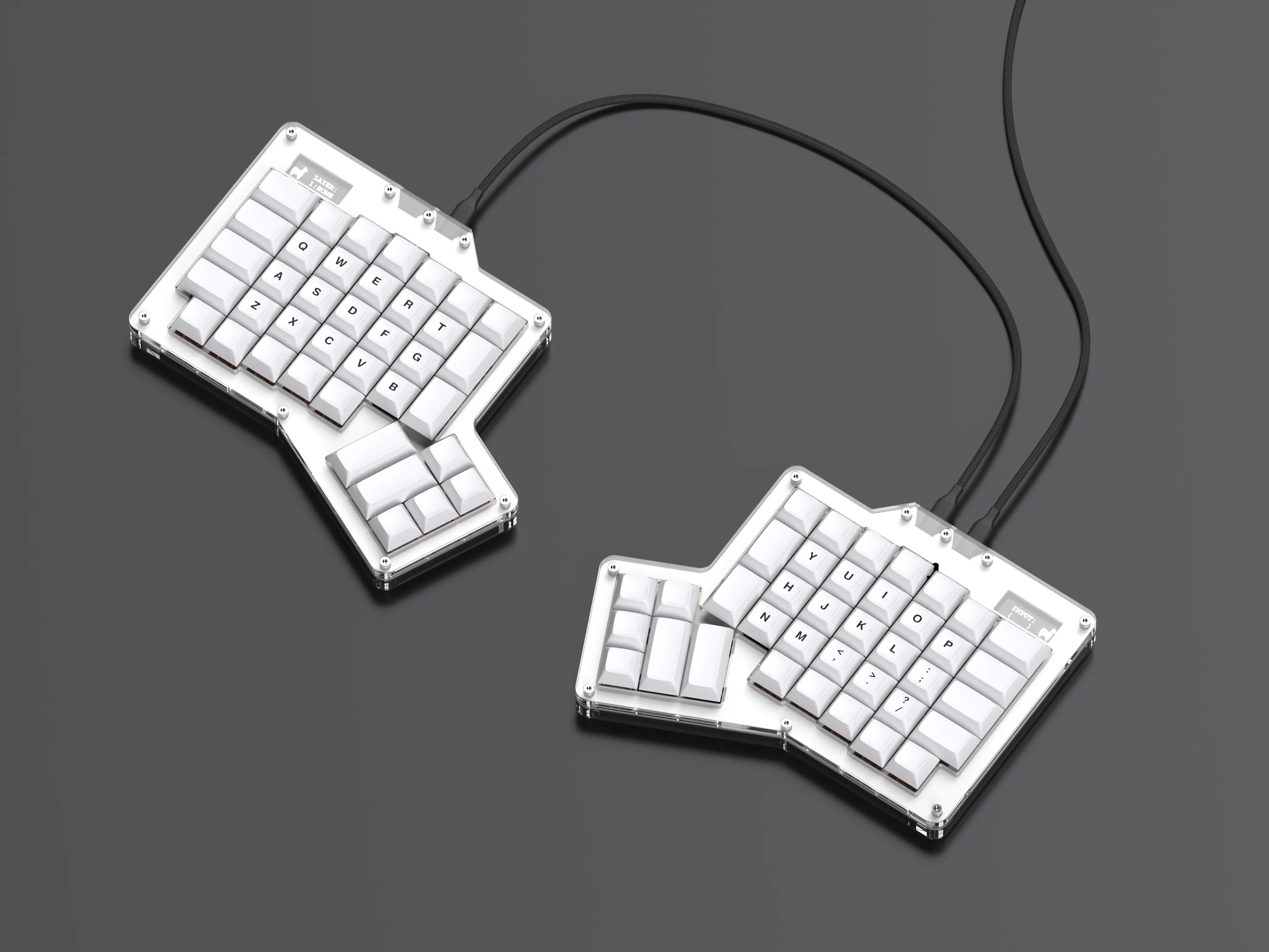 ErgoDox 76 "Hot Dox" V2 Mechanical Keyboard