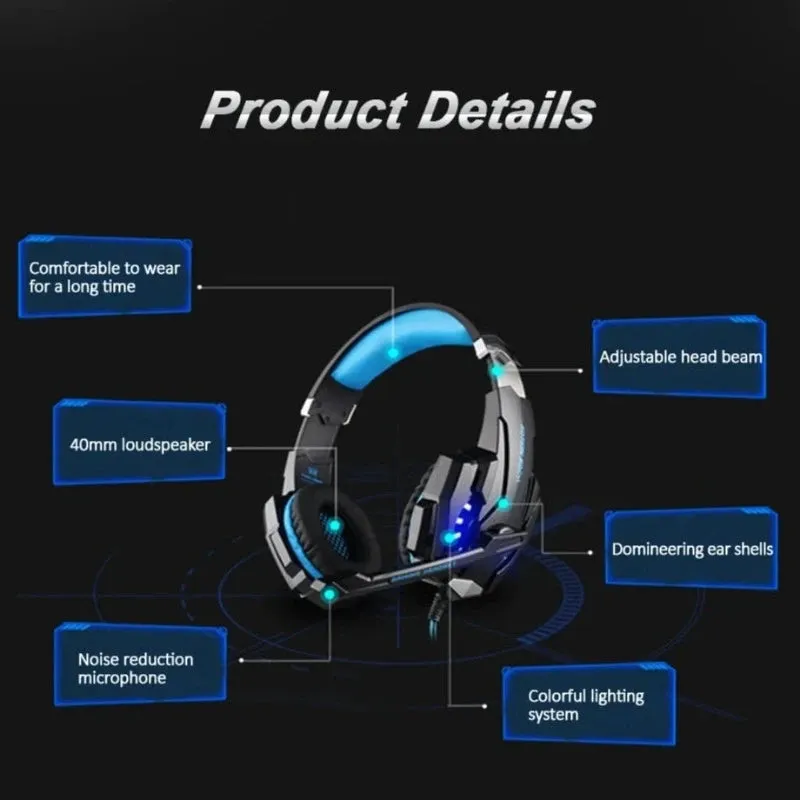 G9000 Stereo Gaming Headsets with Mic