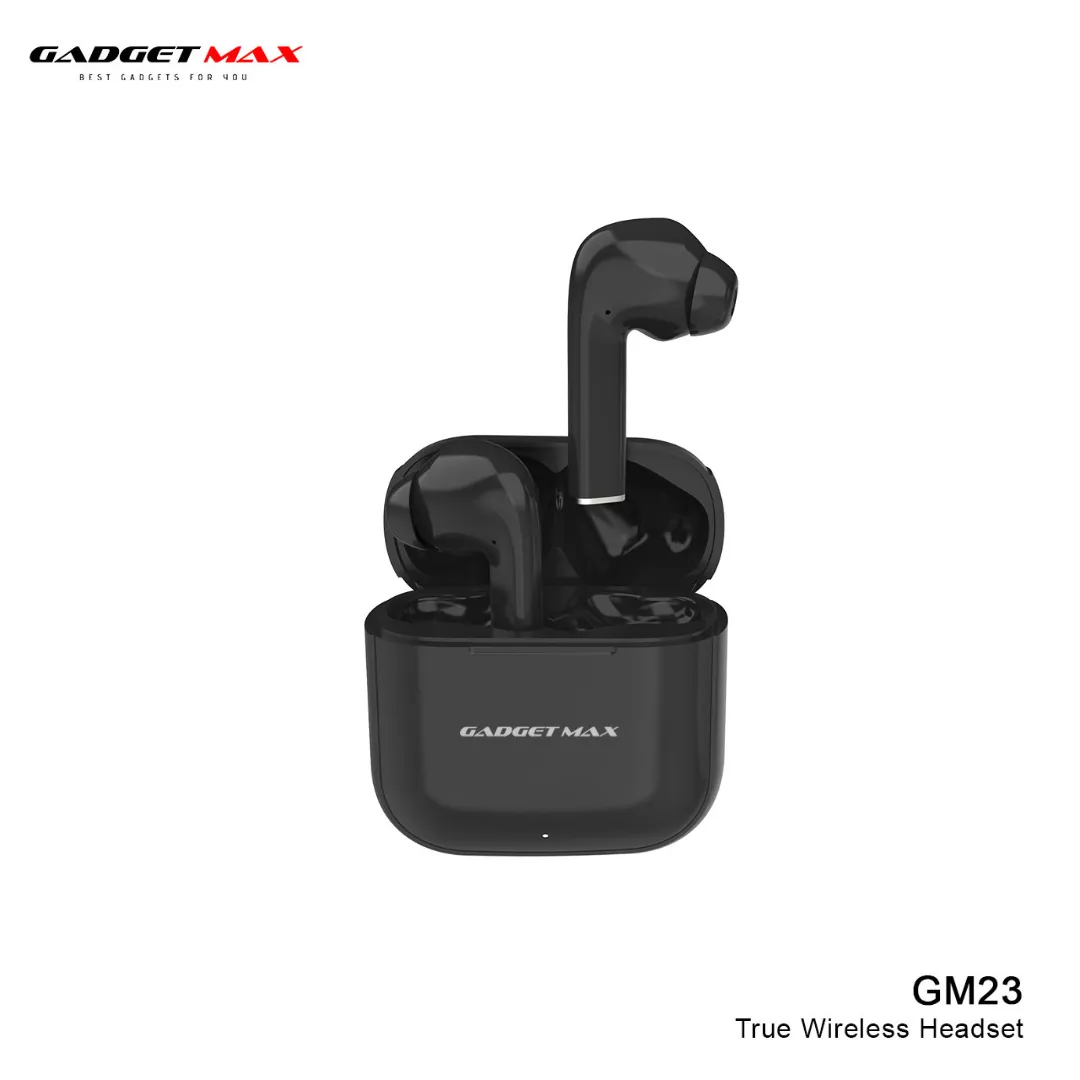 GADGET MAX GM23 TINY CUBE TWS Earbuds - BLACK