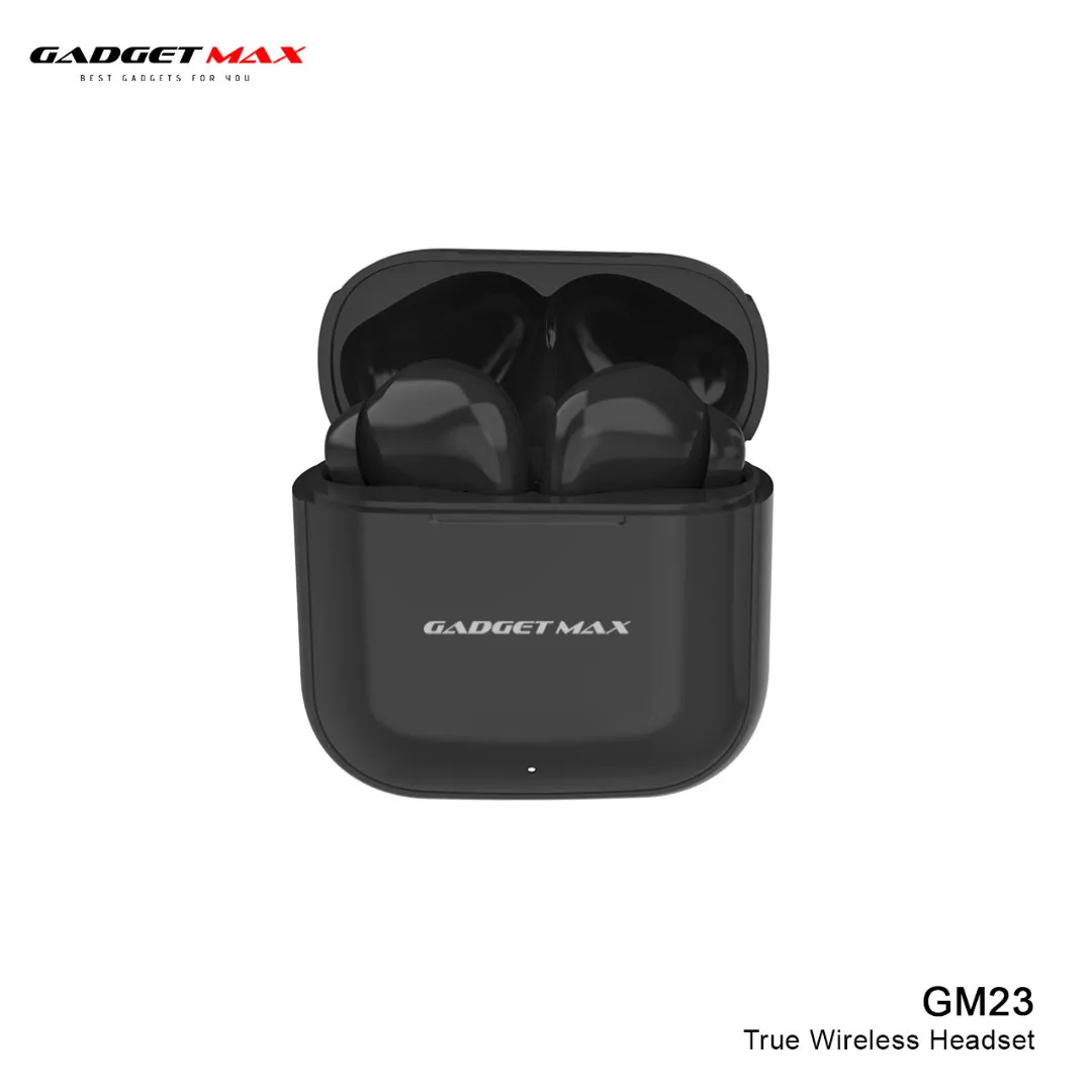 GADGET MAX GM23 TINY CUBE TWS Earbuds - BLACK