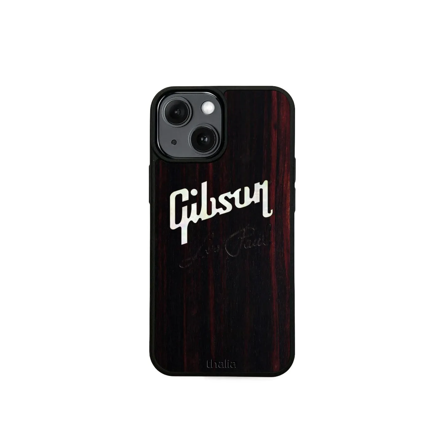 Gibson Pearl Logo with Les Paul Script Engraved | iPhone Case