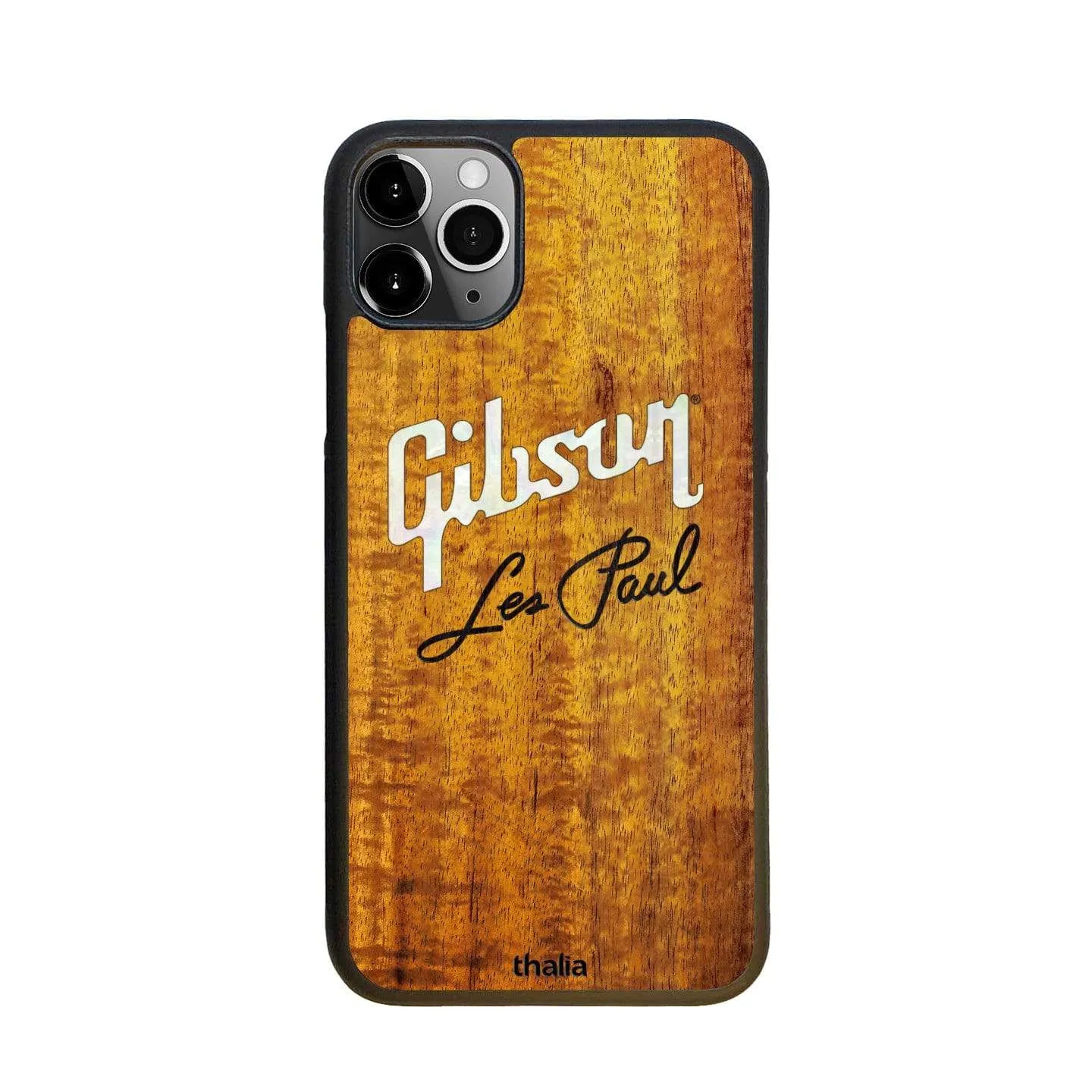 Gibson Pearl Logo with Les Paul Script Engraved | iPhone Case