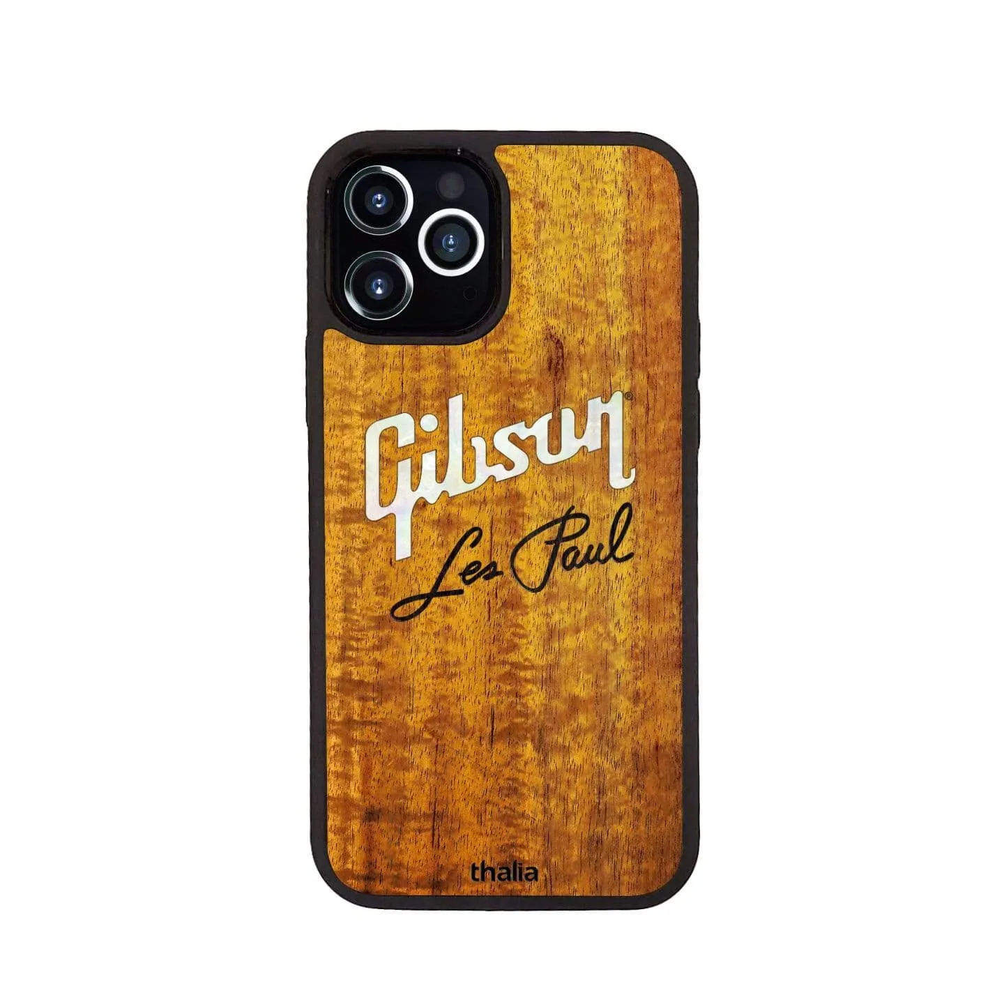 Gibson Pearl Logo with Les Paul Script Engraved | iPhone Case