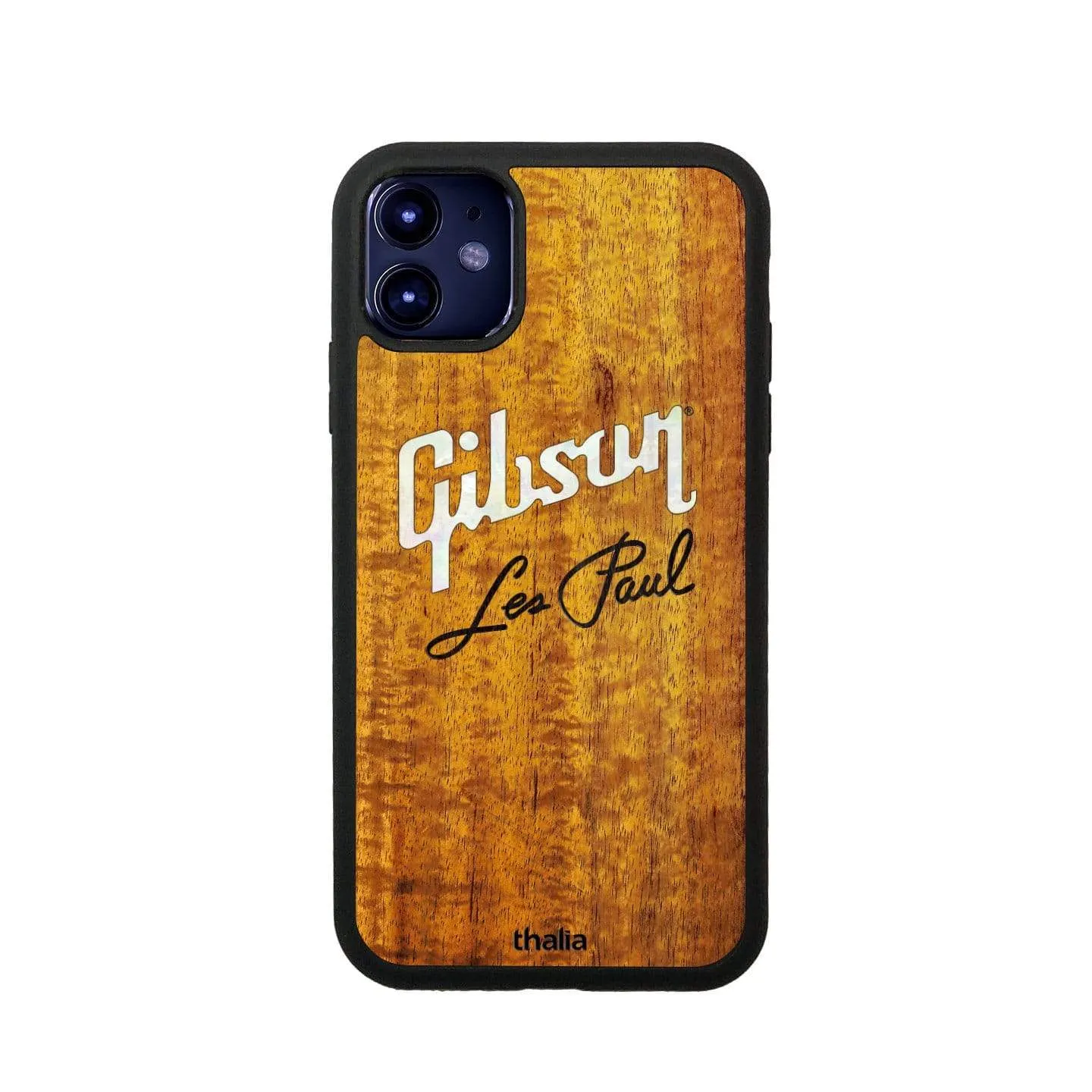 Gibson Pearl Logo with Les Paul Script Engraved | iPhone Case