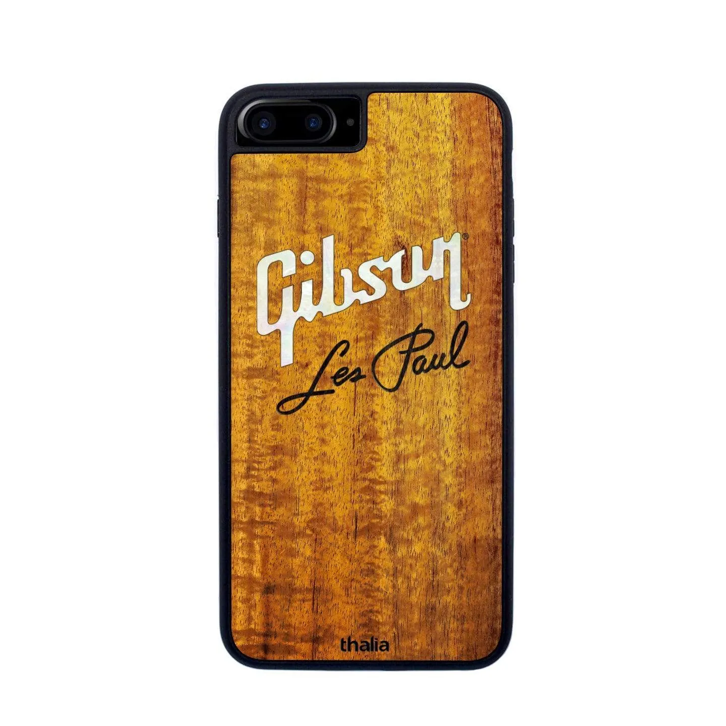 Gibson Pearl Logo with Les Paul Script Engraved | iPhone Case