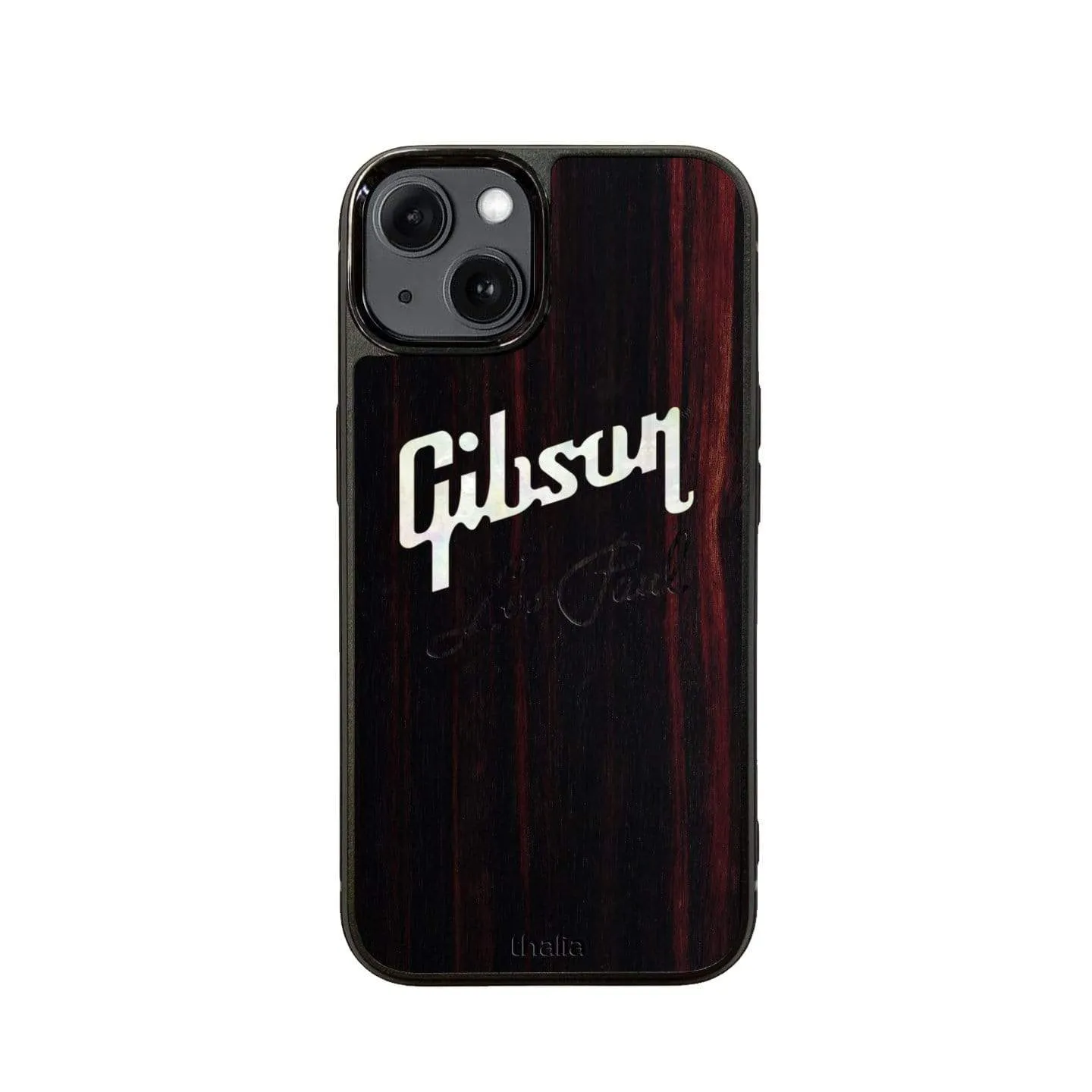 Gibson Pearl Logo with Les Paul Script Engraved | iPhone Case