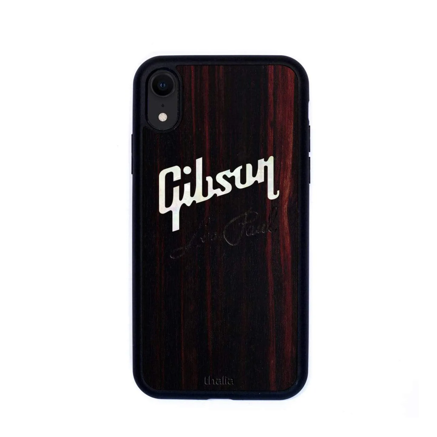 Gibson Pearl Logo with Les Paul Script Engraved | iPhone Case