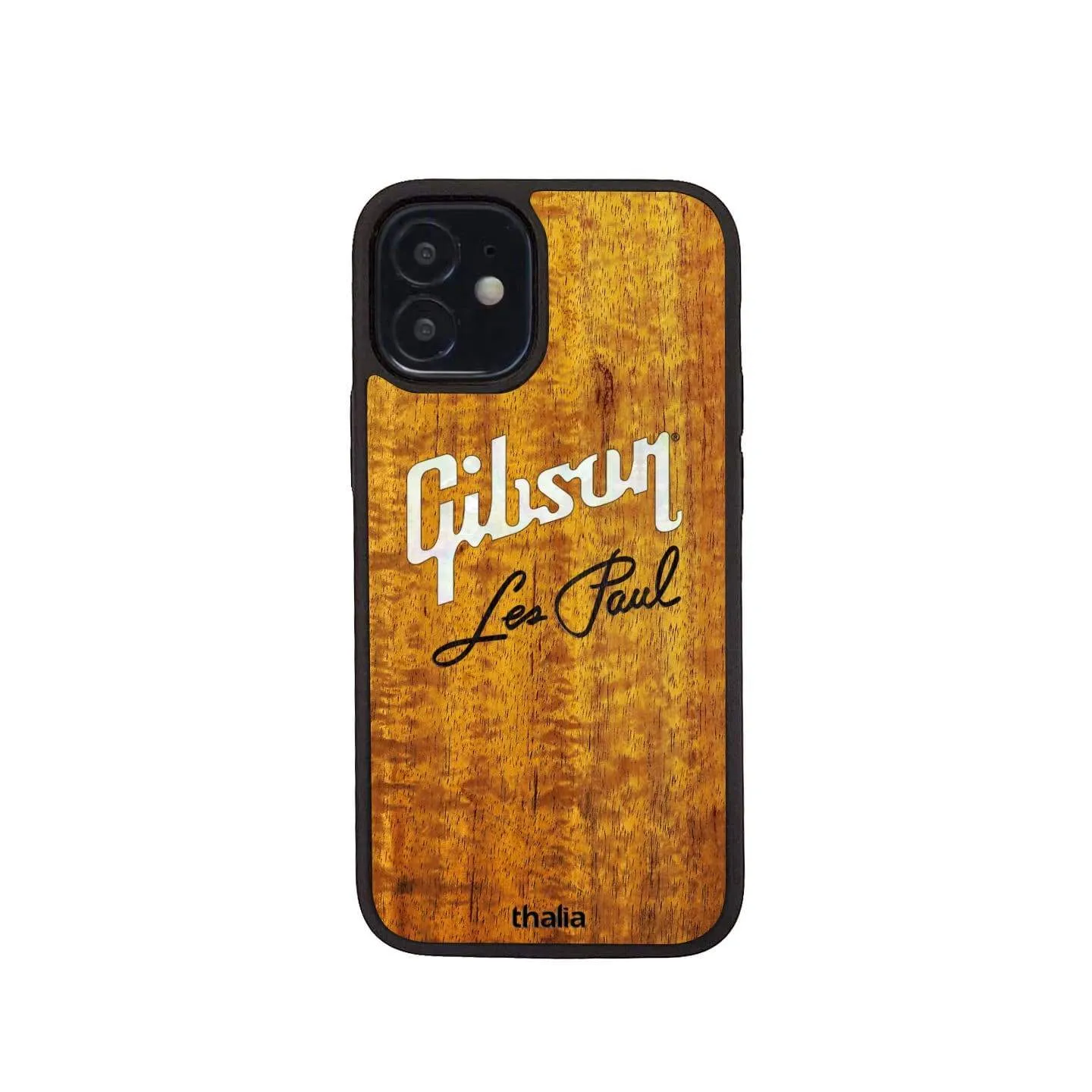 Gibson Pearl Logo with Les Paul Script Engraved | iPhone Case