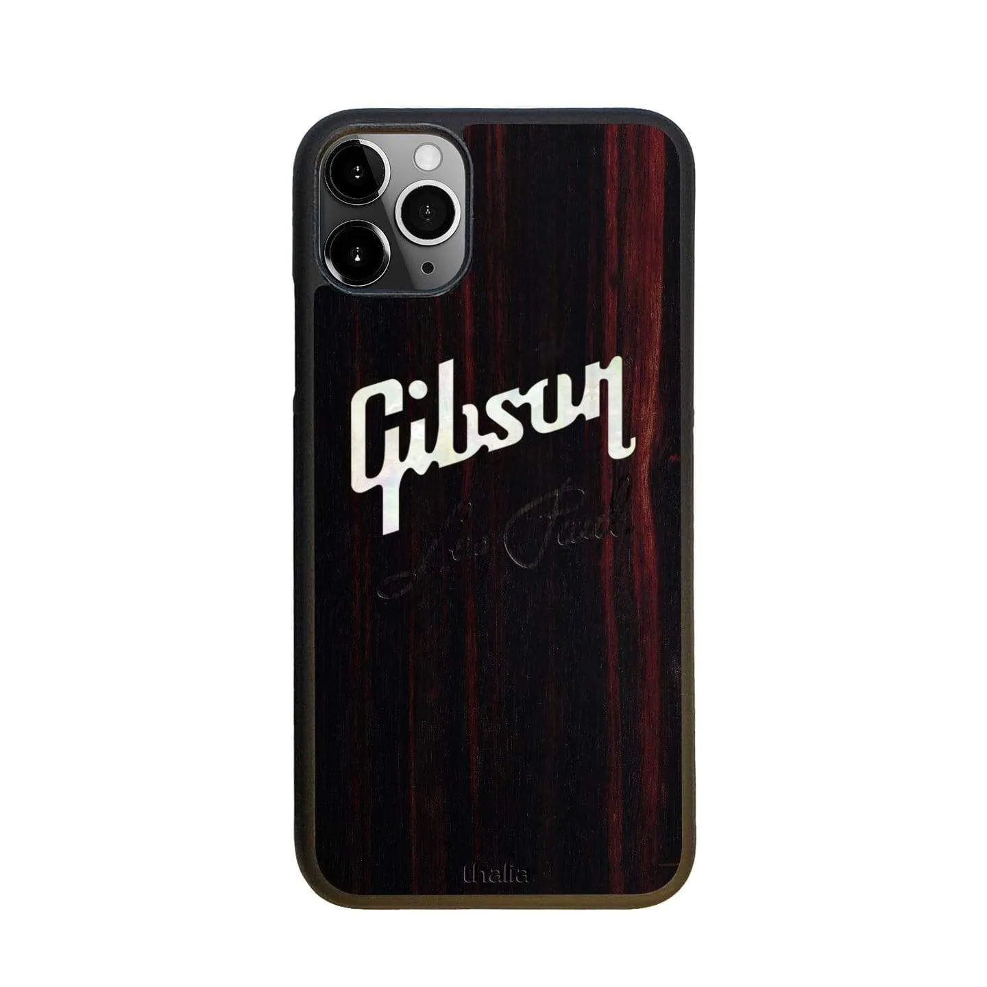 Gibson Pearl Logo with Les Paul Script Engraved | iPhone Case