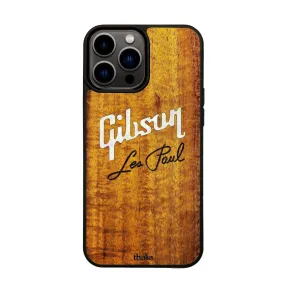 Gibson Pearl Logo with Les Paul Script Engraved | iPhone Case