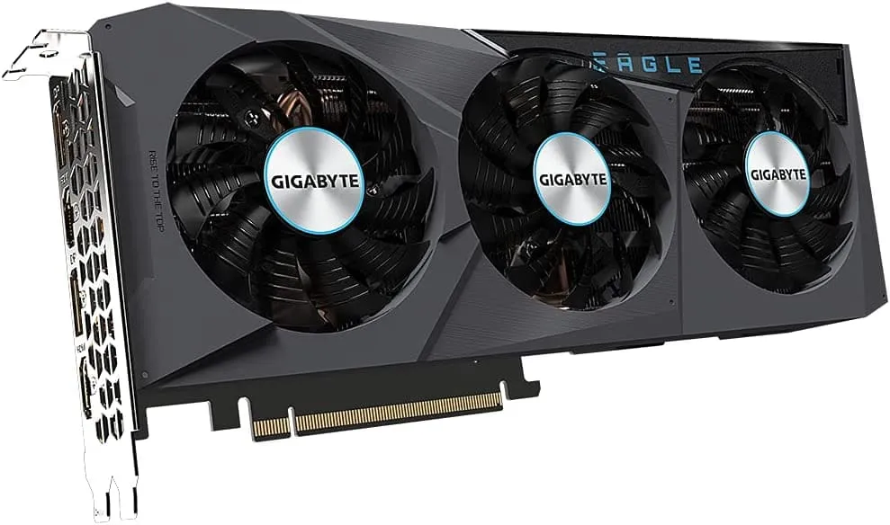 Gigabyte GeForce RTX 3070 EAGLE OC 8GB V2 LHR Graphics Card - High Performance GPU