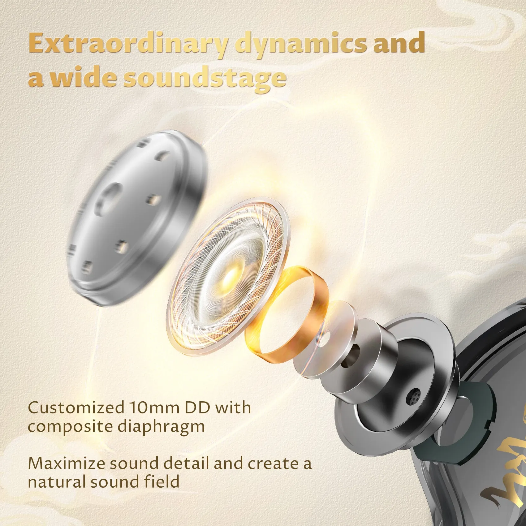 【KBEAR MONKIE K01】 Immersive Gaming Earbuds with HIFI Sound In-ear earphones IEM Headphones