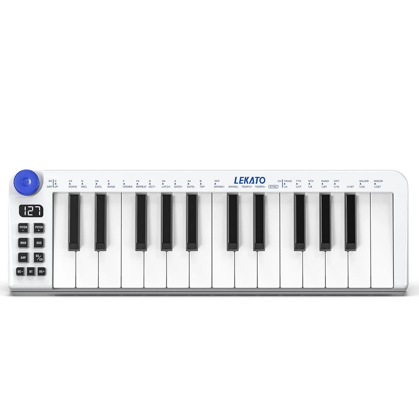 LEKATO SMK-25 MINI 25 Key MIDI Keyboard Controller Bluetooth