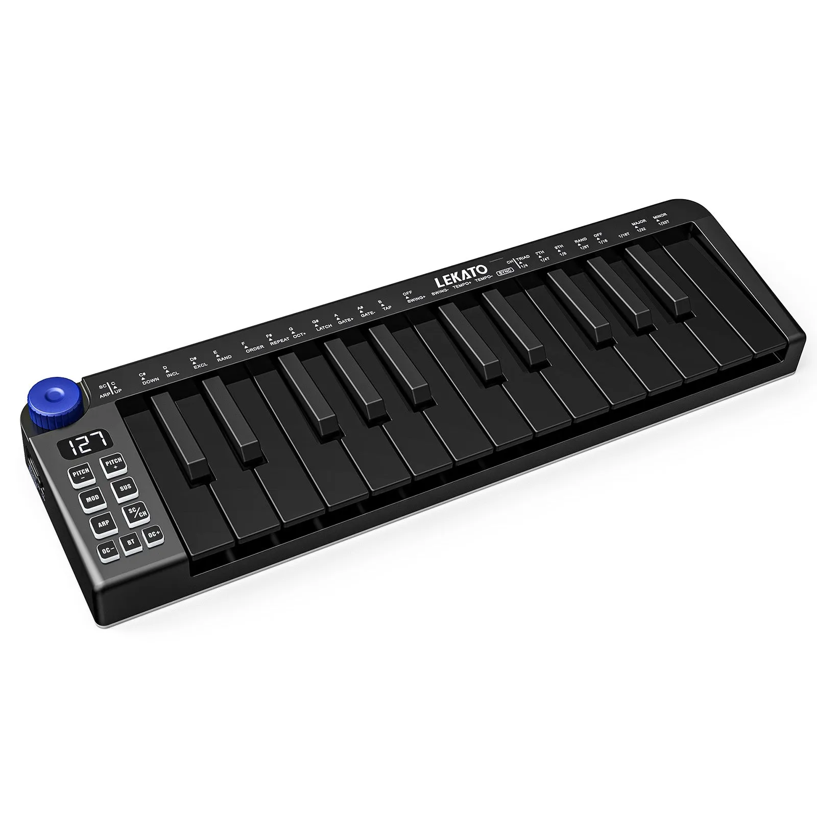 LEKATO SMK-25 MINI 25 Key MIDI Keyboard Controller Bluetooth