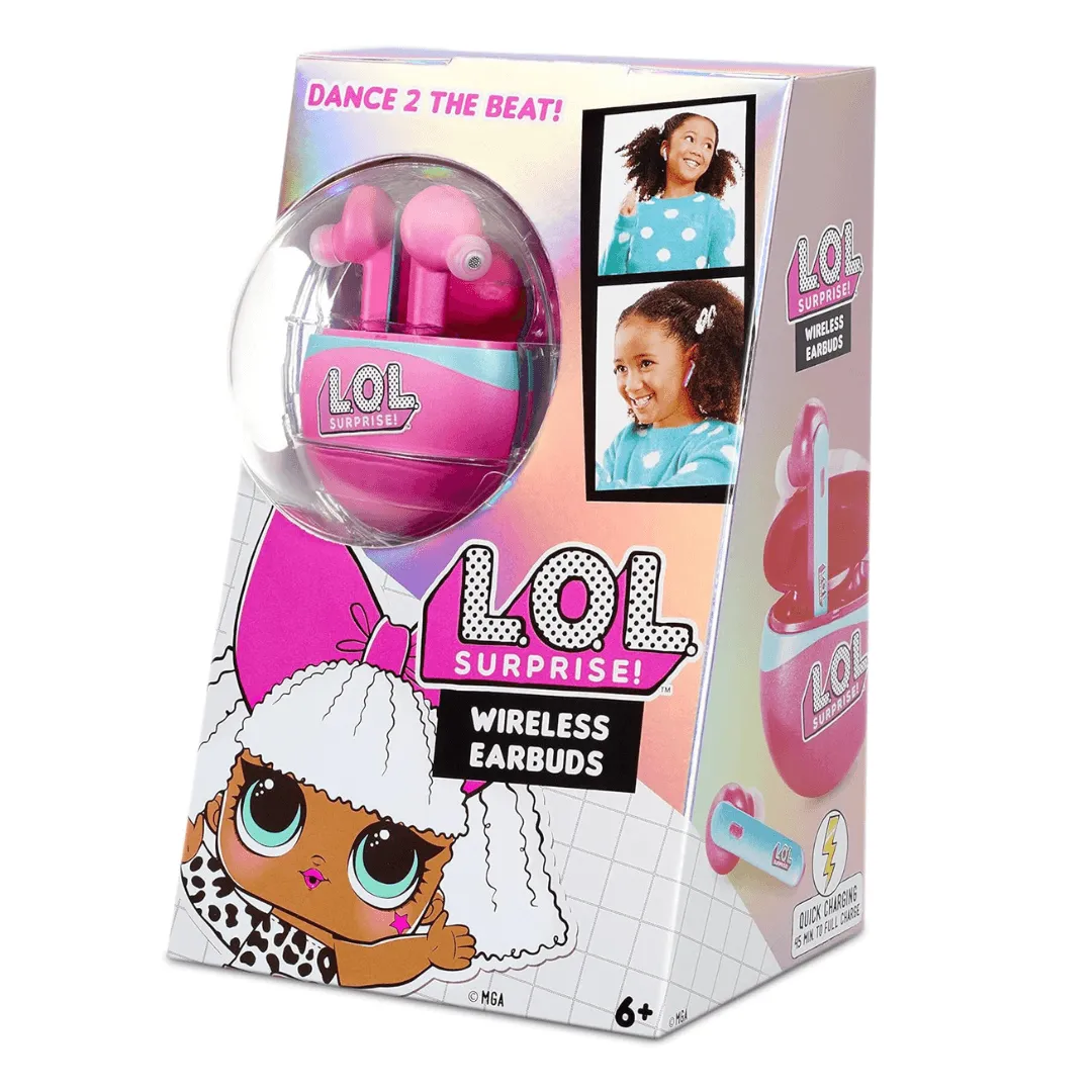 L.O.L. Surprise Wireless Earbuds - In-Ear Headphones for Kids